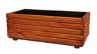 Donica ogrodowa, drewniana Aksamitka 80 MAHOŃ (2)